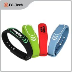 Reading NFC RFID Silicone Wristband NFC Band RFID Bracelet for Gym and Concert Musical - Image 2