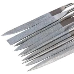 Stainless Triangular/Flat Steel Files Set 7PCS - Image 2