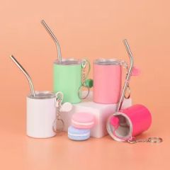 Custom Design Stainless Steel Mini Shot Glass Whisky Cup 3oz Keychain Shot Glass with Lid - Shanghai Karry Industrial Co., Ltd.