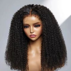Glueless HD Lace Closure Wigs for Black Women, Cheap Kinky Curly Lace Front Wig Human Hair Wigs - Jinan Fosychan International Trading Co., Ltd.