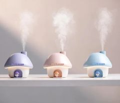 Hot Sale USB Rechargeable Cute Mushroom Humidifier Small Air Humidifier - Image 1