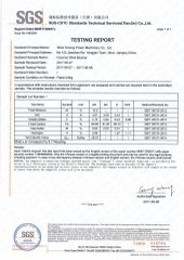 SGS-Coconut Shell Biochar certificate from Wuxi Powermax Renewable Energy Technology Co., Ltd