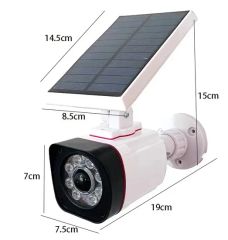 Outdoor Security Camera Solar LED Induction Wall Mounted Remote Control Sensor Lamp - Image 4