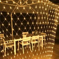 110V 220V Customized Net Mesh String Fairy Lights LED Fishing Light for Diwali Decoration - Image 1