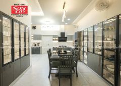 Modular Kitchen Material Wooden Warranty 5 Years Appearance Modern Hardware Brand Hettich Delivery Period 45 days Finish 2mm Acrylic - Image 6