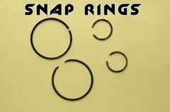 Snap Rings Material Metal End Design Open Ends Flexibility Semi-flexible Dimension Accuracy Accurate Corrosion Resistance Corrosion - Image 1