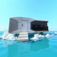 Modular Prefabricated Buildings Hotel Pod Space Capsule Mild Steel Capsule Pod Hotel - Image 3