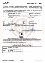 3 certificate of Zhongshan Raysonlighting Co., Ltd – certificate photo, supplier certificates section