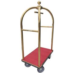 4-Wheel Electric Powered Hotel Trolley for Serving Luggage in Hotels and Malls - Guangzhou Nanjie Machinery Manufacturing Co., Ltd.