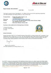 TUV certificate from Ningbo Strong Bolt Trade Co., Ltd.