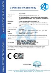 CERTIFICATE certificate from Guangzhou Speed Concept New Energy Co., Ltd.