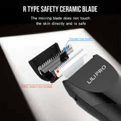 Rechargeable Electric Hair Shaver Origin China Model NO. 6300 Trademark LILIPRO HS Code 8510200000 Transport Package - Image 4