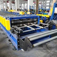 Galvanized Floor Tile Sheet Floor Deck Metal Decking Roll Forming Making Machine - Image 3
