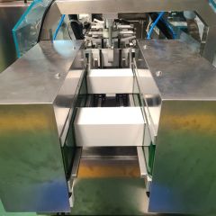 Automatic Boxing Machine for Sanitary Pads Origin China Model NO. UN102 Trademark Unipack Packaging Cartons HS Code - Image 5
