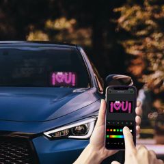 Personalize Your Drive: Super Bright Car Rear Matrix Pixel LED Display - Image 5