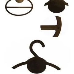 Mini Stock Cheap Plastic Scarf Hanger for Scarves MOQ 3000PCS Origin China Trademark yy Model NO. y14 HS Code 392490 Logo - Image 5