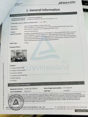 CE certificate from Guangzhou Shanghaojia Electronic Technology Co., Ltd