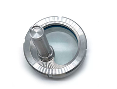 304/316L Sanitary Hygienic Straight Sight Glass with clear brash/multi-angle lighting - Image 4