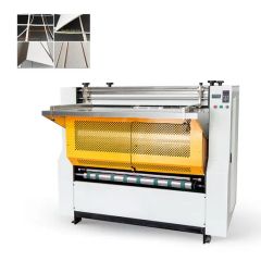 Semi Automatic High Accuracy Paper Board V and U Grooved Rigid Box Making Machine Notching Machine - Image 1