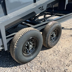7×14 14k Lamar Dump Trailer - Image 3
