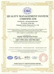 ISO 9001:2015 certificate from Jiangmen Junhao Motorcycles Co., Ltd.