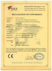 CE certificate from Taizhou Pengyuan Electrical & Mechanical Co., Ltd.