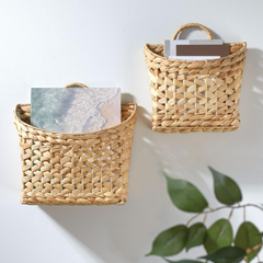 Premium Handwoven Water Hyacinth Basket - Eco-Friendly Storage from Vietnam - Image 3