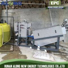 Screw Stacked Type Biogas Slurry Sludge Dewatering Machine Solid Liquid Separator Spiral Dehydrator - Image 5