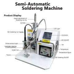 Multifunctional Semi-Automatic Soldering Station USB Data Cable Soldering Machine LED Lamp Soldering Machine - Image 4