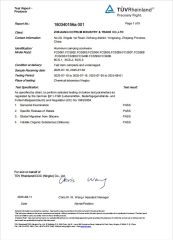 LFGB certificate from Zhejiang Cotrum Industry & Trade Co., Ltd.