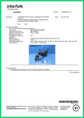 EN71 certificate from Yongkang Sam Industry and Trade Co Ltd