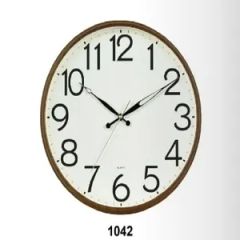 Electronic Timing LCD Wall Quartz Clock Plastic Frame - Image 2