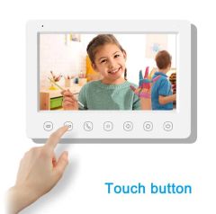 7 Inches Interphone 4 Wires Home Security Video Doorphone - Image 5