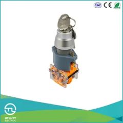 IP45 La110-A2-Y Push Buttons Switch Rotary Key Switch Brand Utl Color Grey Origin China Trademark UTL Type Composite HS Code 85318090 - Image 5