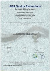IATF16949 certificate from Ningbo Haishu Pino Metal Products Co., Ltd
