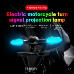 Car Amber Turn Signal Projector Light Ground Indicator Lamp Motorcycle Turn Signals LED Light - Image 5