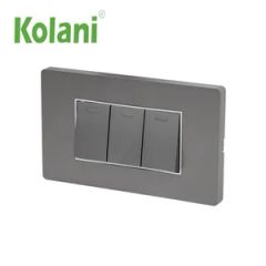 Wall Double 3 Pin Switch Socket Beads with Safety Door Brand Kolani IP Rating IP44 Trademark Kolani HS Code 85366900 Number of Holes - Image 6