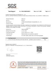 BD-100 certificate from Xiamen Sinogrinder Houseware Co., Ltd.