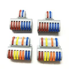 Spl84 Universal Push Pull Levers Electrical Quick Splice Wire Terminal Block Connector - Image 3
