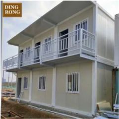French Granny Tube Prefabricated Hotel Metal Container Apartment Storage Building - LAIZHOU DINGRONG STEEL STRUCTURE CO., LTD.
