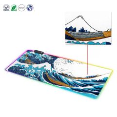 Customizable Size Mouse Pad Computer Accessories RGB LED Large Gaming Mouse Pad - Image 5