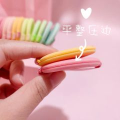 Soft Exquisite Warm Colors Double-Faced Bulk Price Powder Puff High Quality Lightweight Portable Custom Makeup Powder Puff - Image 6