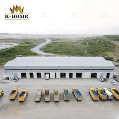 Steel Structure Modern Prefab Garage - Image 1