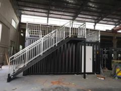 Solid Strong Coffee Shop Bar Made by Container Houses Exhibition Shop - Image 3