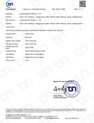 CE certificate of Haining Yili Socks Co., Ltd. – certificate photo, supplier certificates section