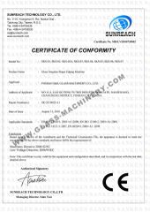 Irregular Shape Edging Machine certificate from Guangzhou S&K Glass Machinery Co., Ltd.