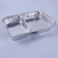 Premium 2 Compartment Aluminum Foil Food Storage Containers - Image 5