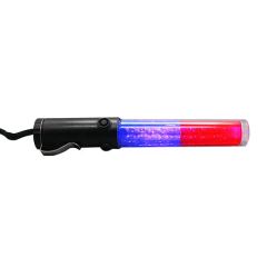 26cm Traffic Road Baton Red and Blue Light Rechargeable/Battery Model - Image 4