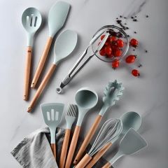 Premium High-Temperature Silicone Cooking Utensils Set for Chefs - Image 6