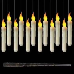 Cross-Border Hot-Selling Floating LED Magic Wand Candle - Halloween Home Decor - Image 1